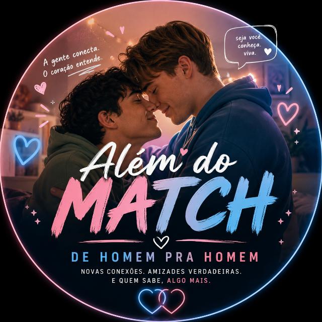 Além do Match | De Homem pra Homem