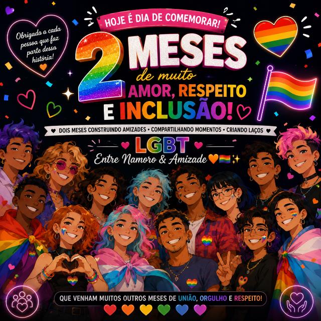 LGBT 𝐸𝑛𝑡𝑟𝑒 𝑁𝑎𝑚𝑜𝑟𝑜 & 𝐴𝑚𝑖𝑧𝑎𝑑𝑒🧡🏳️‍🌈✨