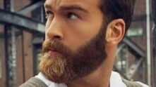 Homens com barba